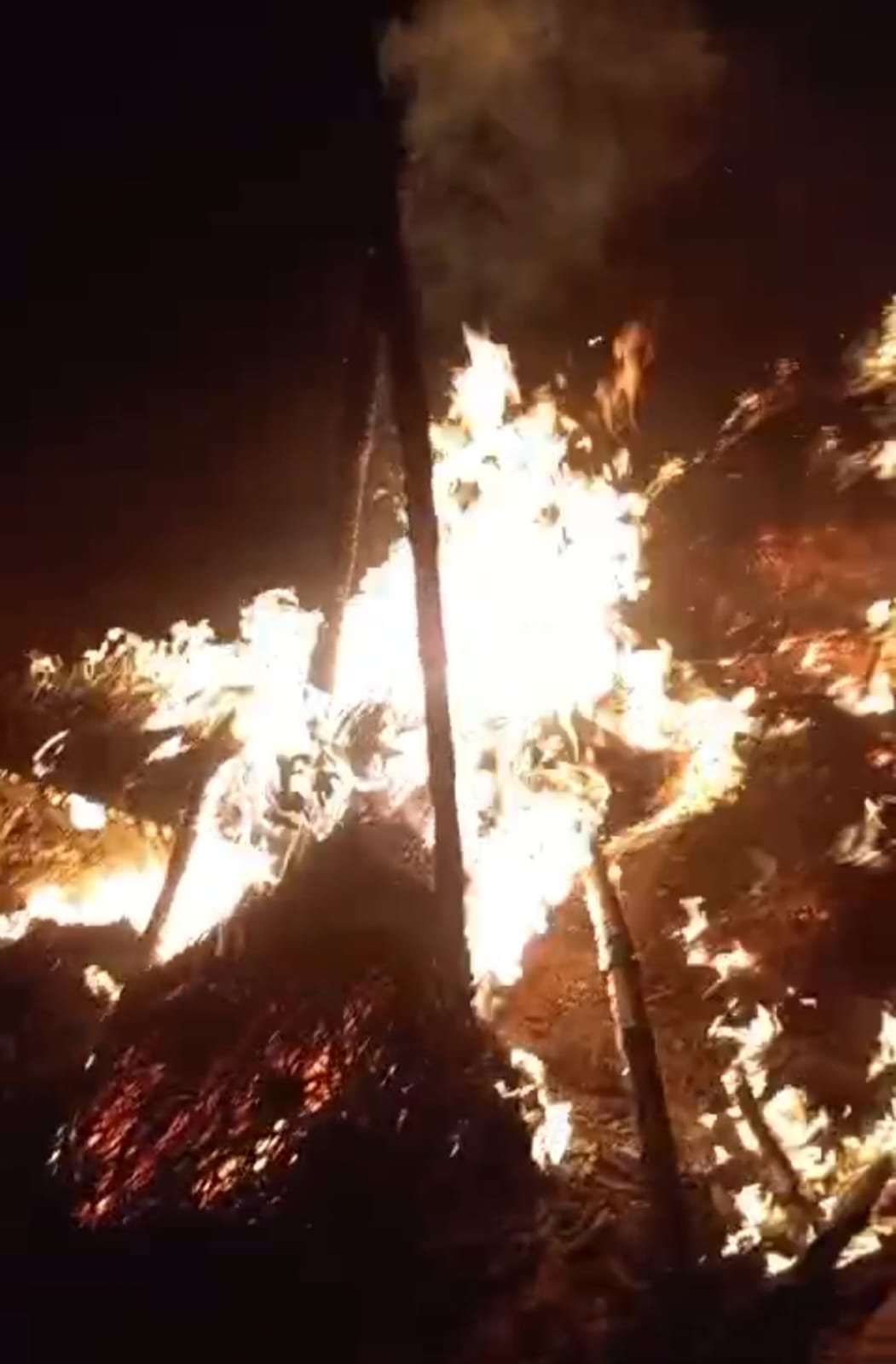 जमीनी विवाद ने लिया हिंसक रूप, भाईयों पर आगजनी का आरोप