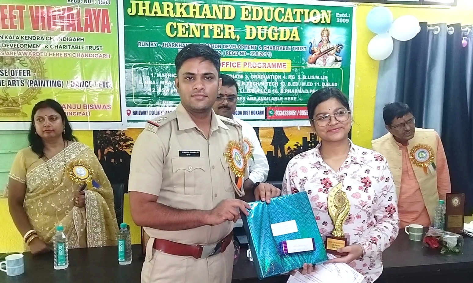 झारखंड एजुकेशन सेंटर एवं सोहिनी संगीत विद्यालय का दुगदा में एकल सेमिनार का आयोजन