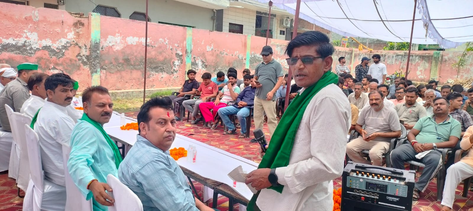 गन्ना भुगतान, बिजली और नहर सफाई के मुद्दों पर किसानों ने भरी हुंकार