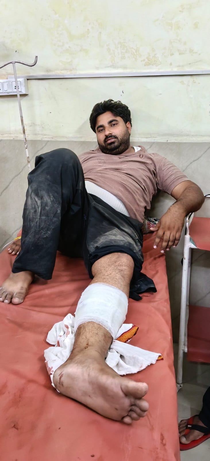 सपा के पूर्व राज्यमंत्री मरहूम रियासत राणा के पुत्र पर जानलेवा हमला