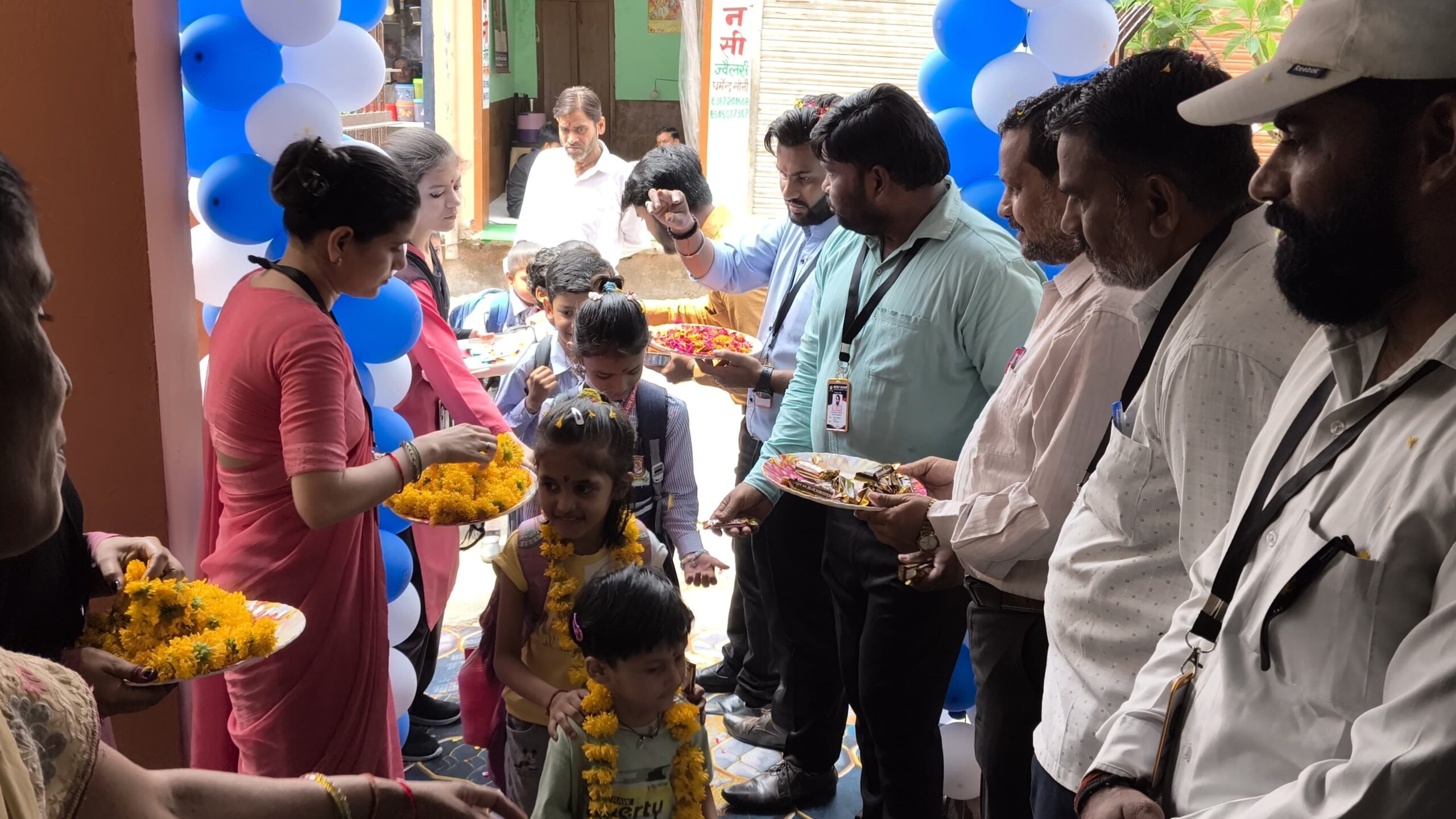 केशवम बाल शिक्षा सदन जालौन में नए सत्र की शानदार शुरुआत