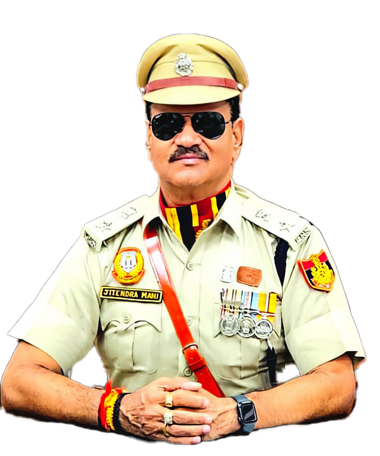 राष्ट्रपति सुरक्षा सेल के प्रभारी बनाये गये आईपीएस जितेन्द्र मणि तका गांव पहुंचने पर हुआ भव्य स्वागत