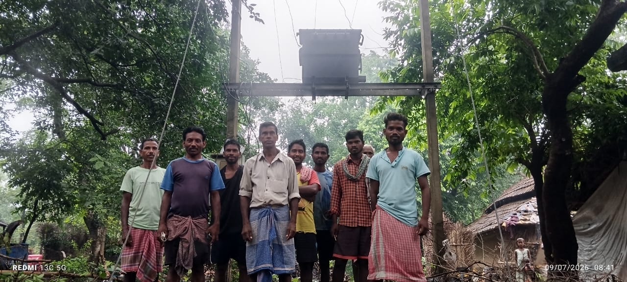 उपासना मरांडी की पहल पर अर्जुनदहा के चितान टोला में लगा नया ट्रांसफार्मर, ग्रामीणों ने जताया आभार