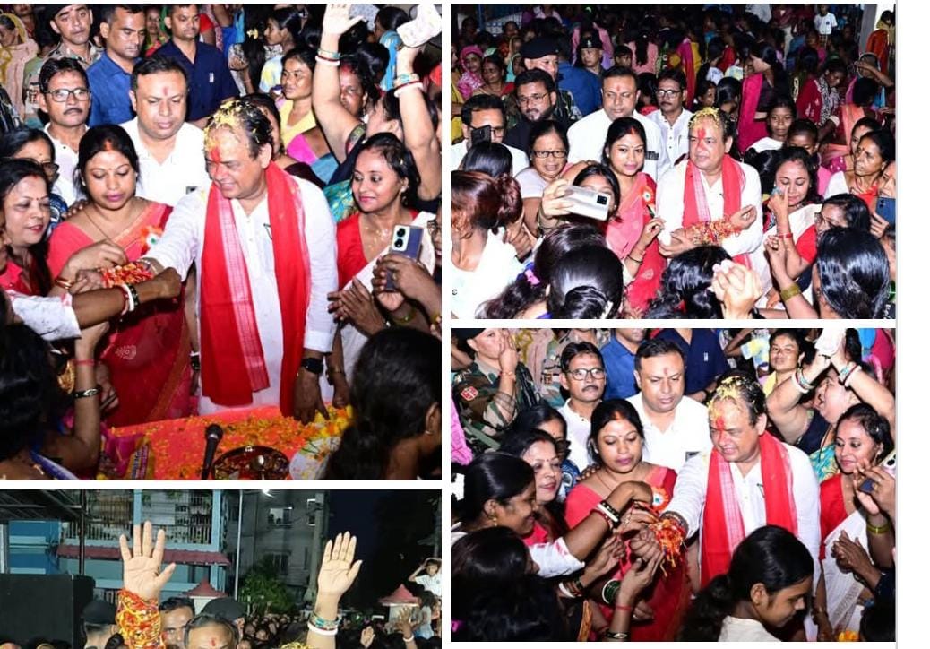 हजारों बहनों ने स्वास्थ्य मंत्री डॉ. इरफान अंसारी की कलाई पर बांधी राखी, बोले—हर बहन के सम्मान और अधिकार के लिए रहूंगा साथ