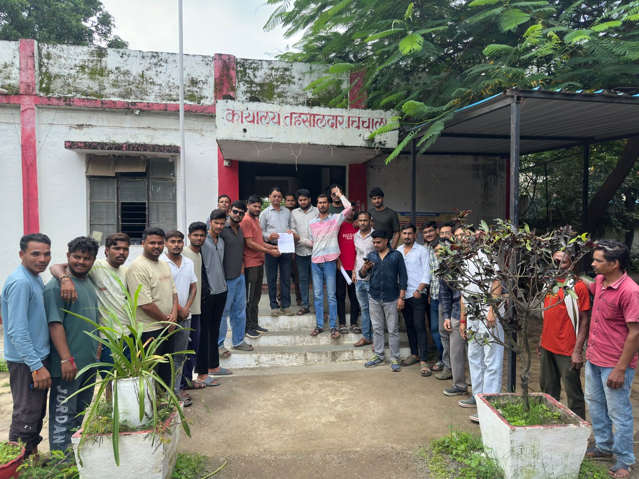 बैतूल चिचोली का तपश्री ग्राउंड बना अव्यवस्थाओं का शिकार